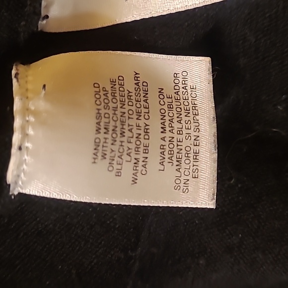 Jones New York Collection black ruffle neck cardigan. Size XL - Picture 5 of 6